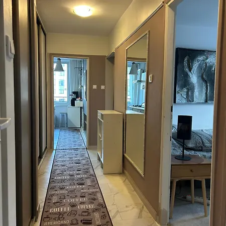 Perfect Location Two Bedrooms With Balkony Warsaw
